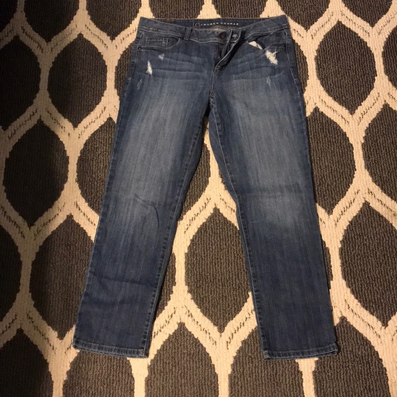 LC Lauren Conrad Denim - Women’s cropped jeans!